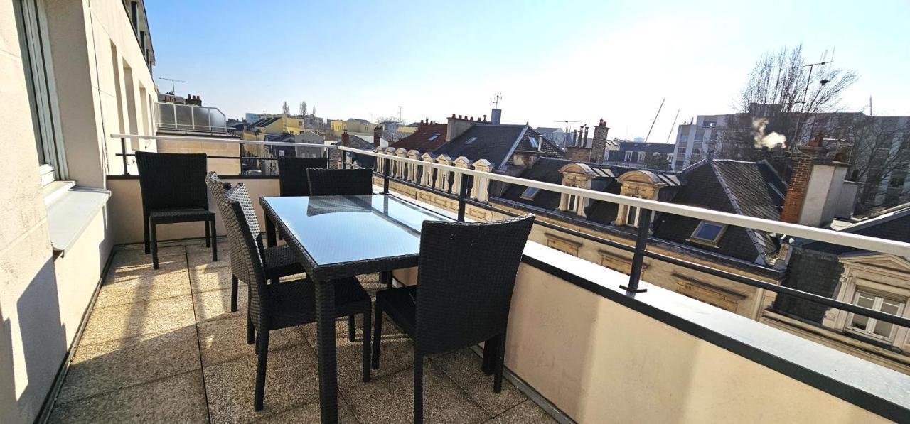 Charmant Appartement Proche Centre Ville Reims Luaran gambar