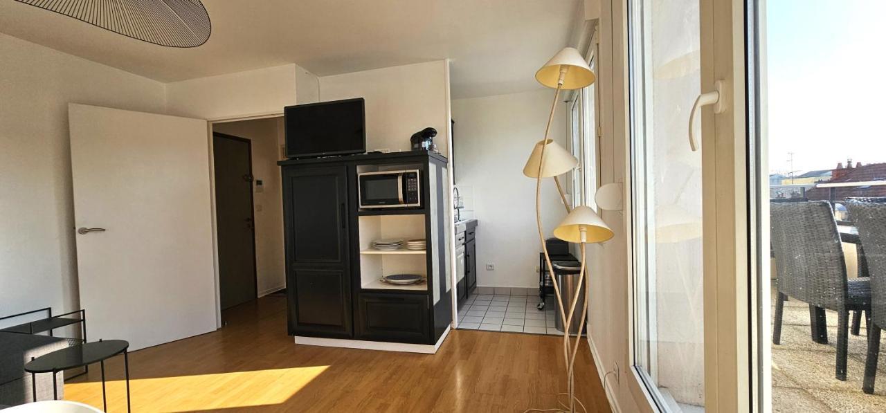 Charmant Appartement Proche Centre Ville Reims Luaran gambar