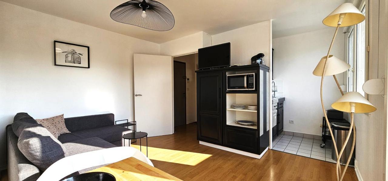 Charmant Appartement Proche Centre Ville Reims Luaran gambar